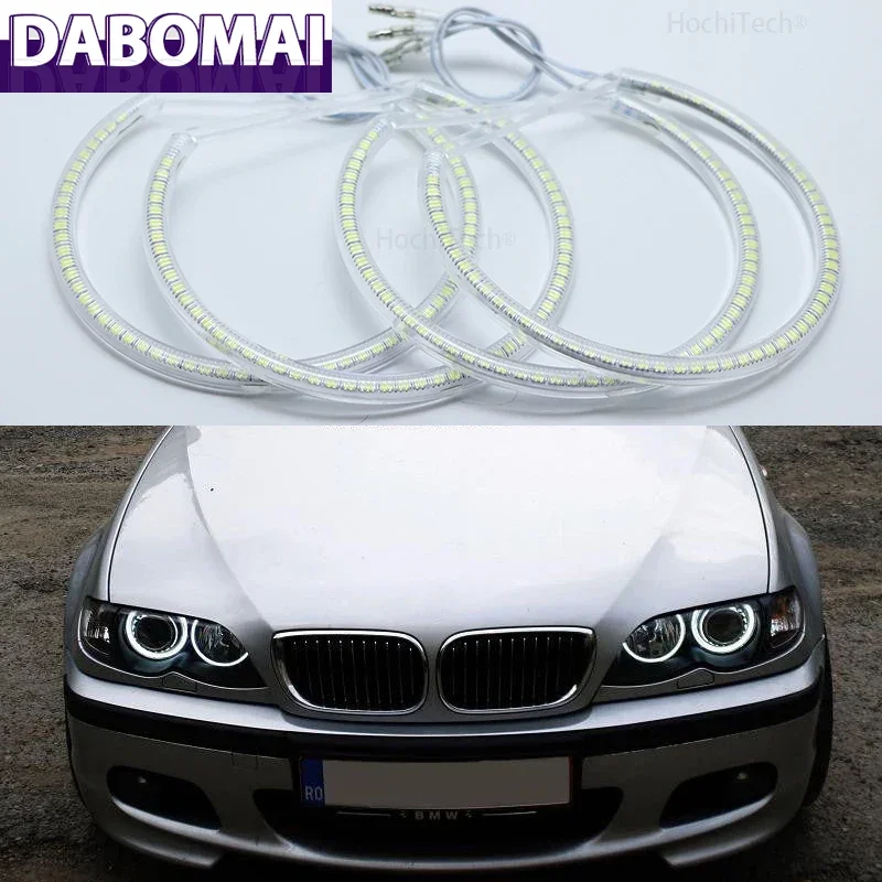 

DRL for BMW Pre-facelift E46 Coupecabrio with PROJECTORS 1998-2003 Smd Led Angel Eyes Kit Excellent Ultra Bright Illumination