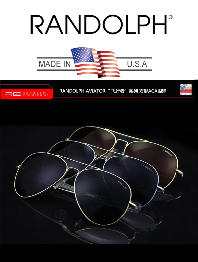 RE Sonnenbrille Mann USA Armee Militär Luftfahrt Pilot Sonnenbrille Glaslinse Frau Luxusmarke Retro Titan Rahmen Hohe Qualität – Detail 1