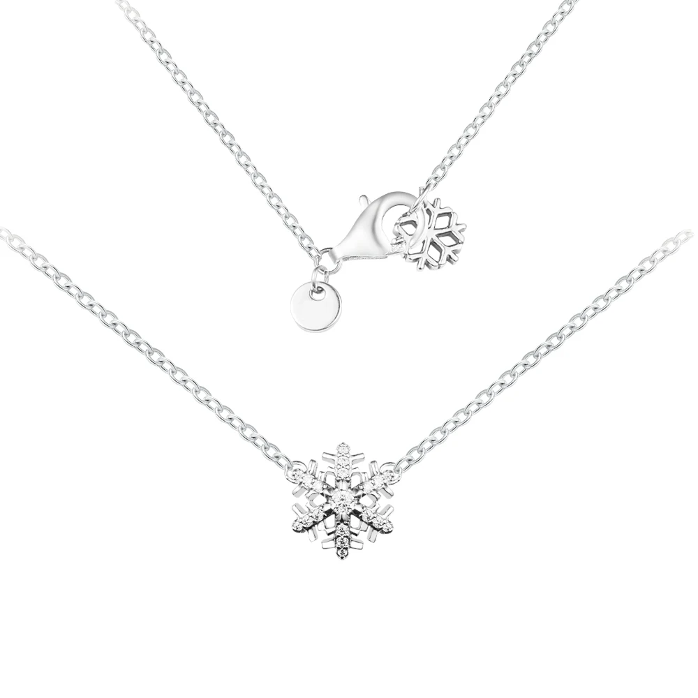 Ketten Fashion S925 New Necklaces for Women Sterling Silver Collier Choker Jewelry Female Chain Necklaces