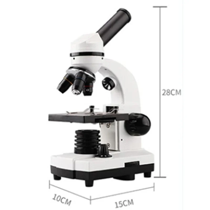 กล้องจุลทรรศน์วิทยาศาสตร์สำหรับเด็กนักเรียนมัธยมต้นอนุบาลประถม visiblenon-10000ความละเอียดสูงพิเศษ