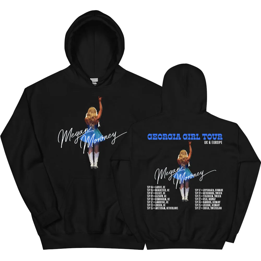 

Megan Moroney Georgia Girl Tour Hoodies 2025 Album 6 Months Later Sweatshirt Male Fleece Warm Hooded Pullovers Autumn Men Hoodie
