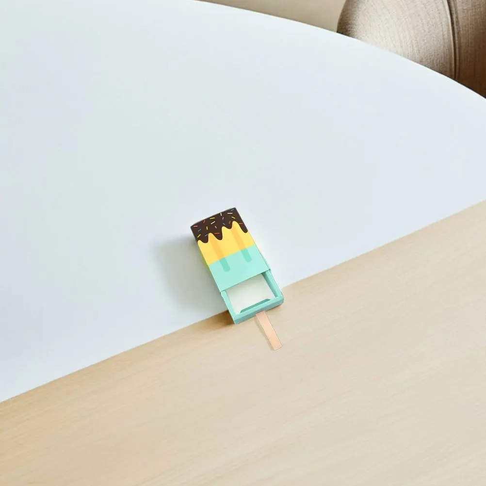 

50Pcs Colorful Ice Cream Candy Boxes Drawer Style Popsicle Shape Party Favor Boxes Wedding Birthday Shower Treat Organizer