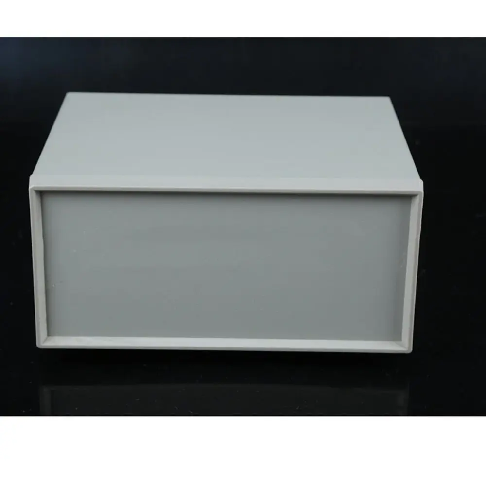 New 200*160*80mm Enclosure Project Case Plastic&Iron Grey DIY Junction Box Electronic Module Box Instrument