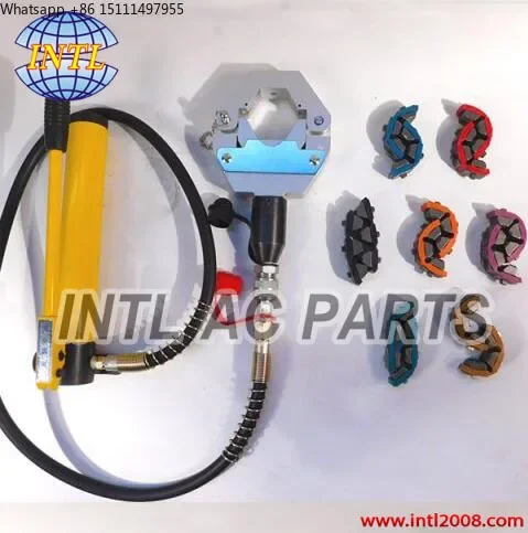 Air Conditioning Manual Hydraulic AC Hose Crimping Tool Kit