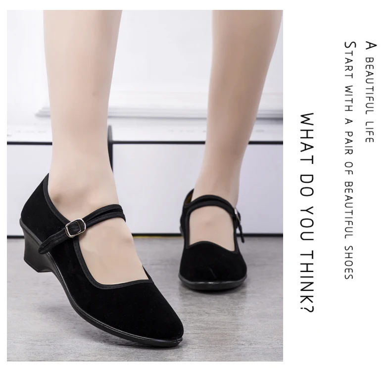 Hotelschuhe - Damen-Arbeitsschuhe, Bequeme und Atmungsaktive Polyurethan-Schuhe mit Weicher Sohle für Frauen – Detail 3