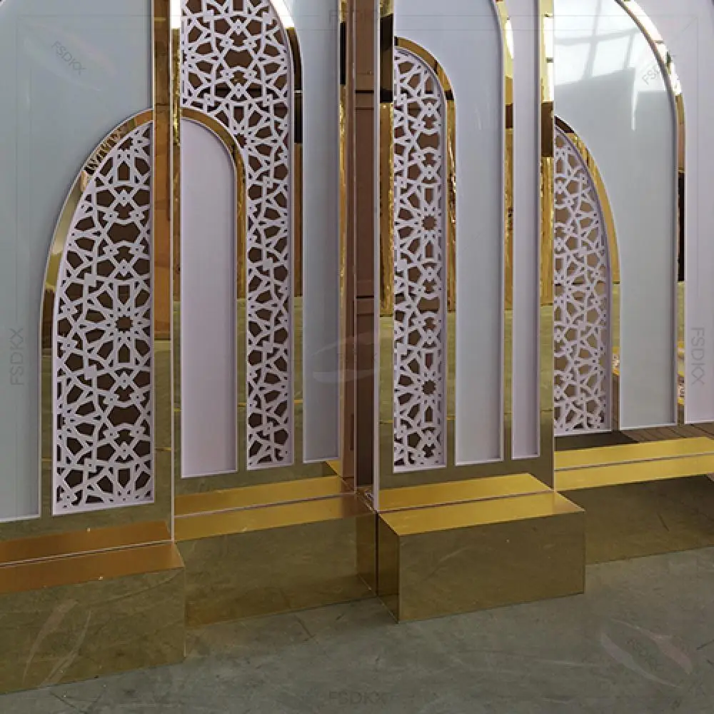 

Personalized Wedding Decoration Backdrop Stand Wedding Half Round Acrylic Backdrop for Sale