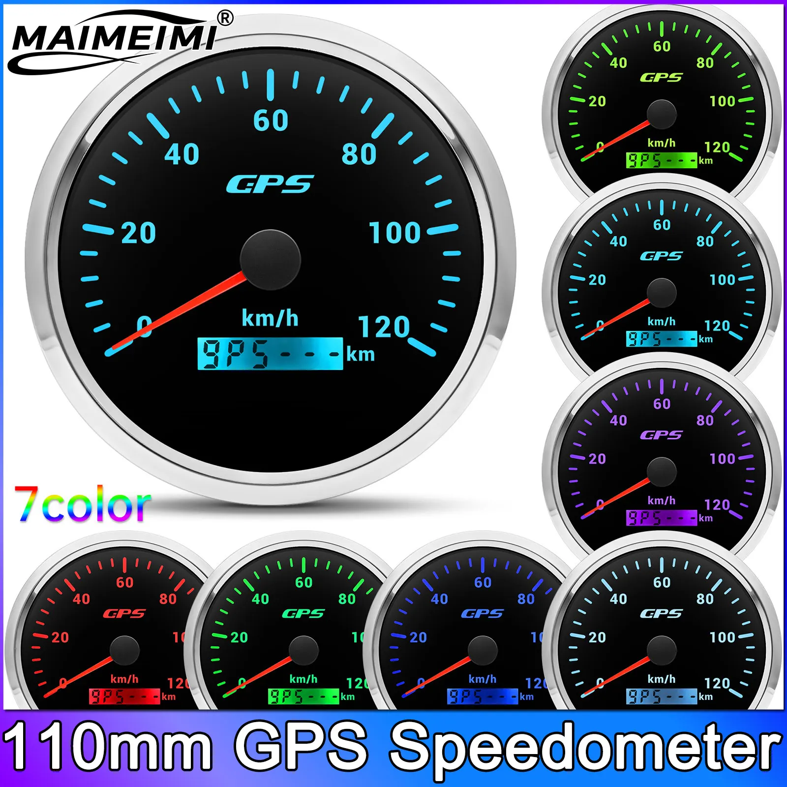 110Mm Gps Speedomet… - image