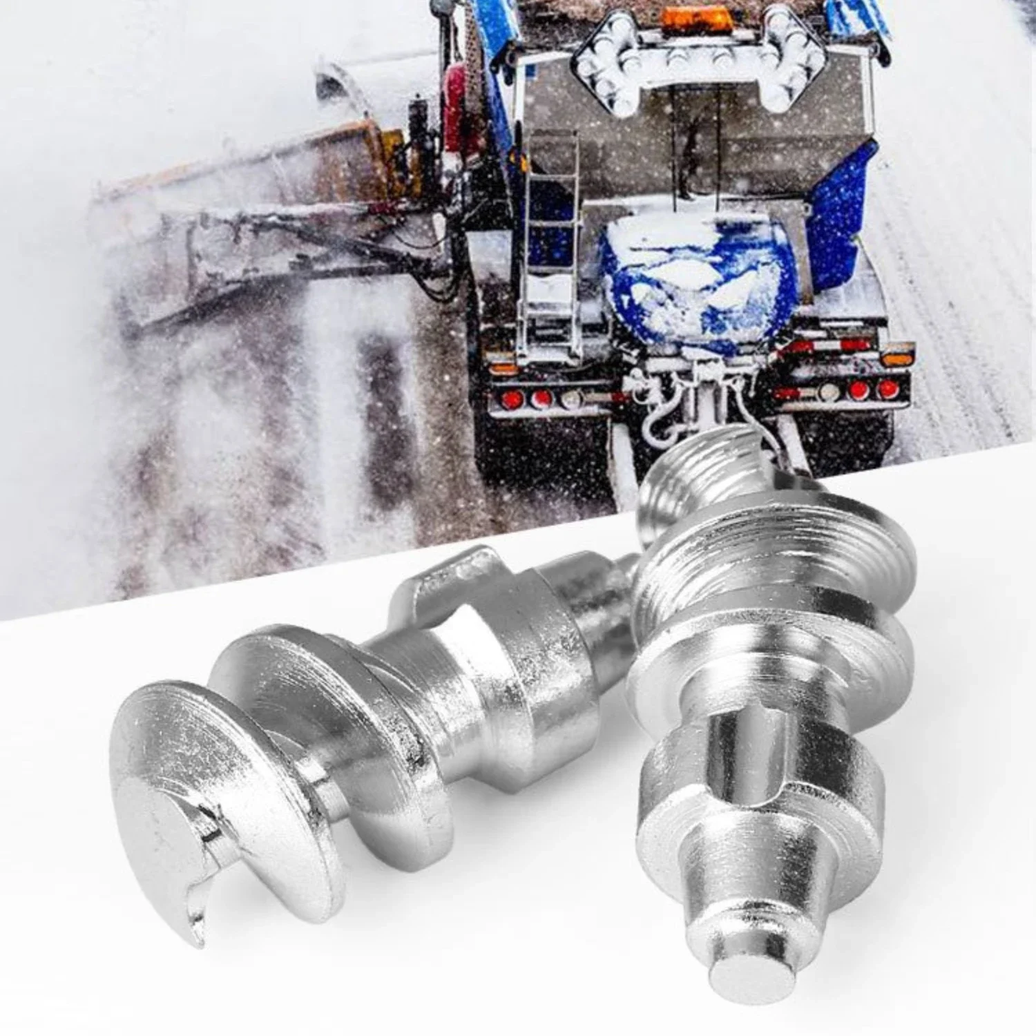20/50PCS Lightweight Car Tire Studs Screw Spike Ice Grip for Enhanced Traction - Ice Tire Studs