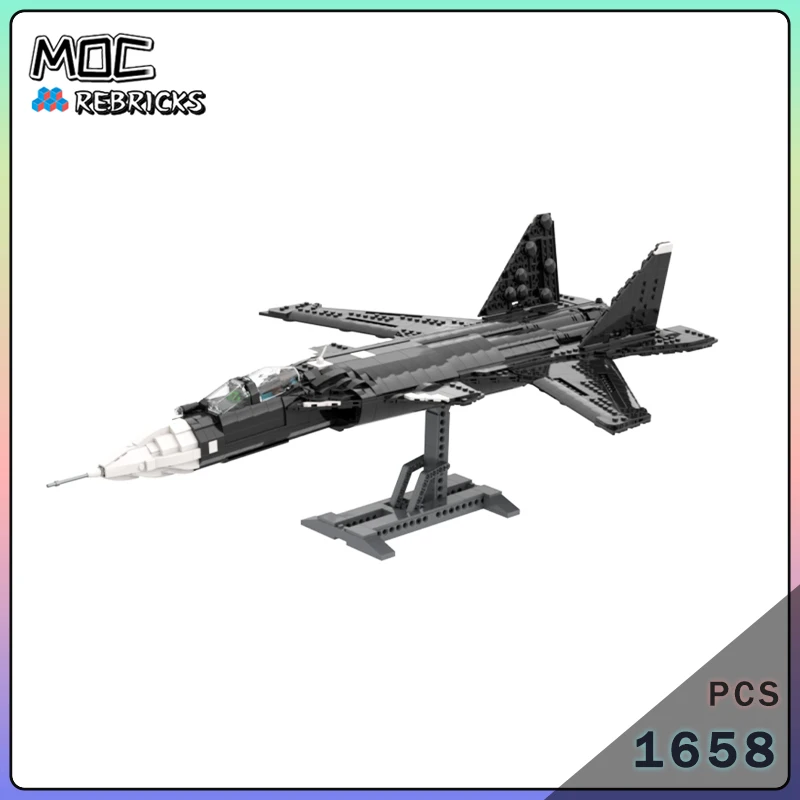 

Русские военные силы Су-47 истребитель MOC, строительные блоки, сборная модель, технология, кирпичи, игрушки, детские рождественские подарки