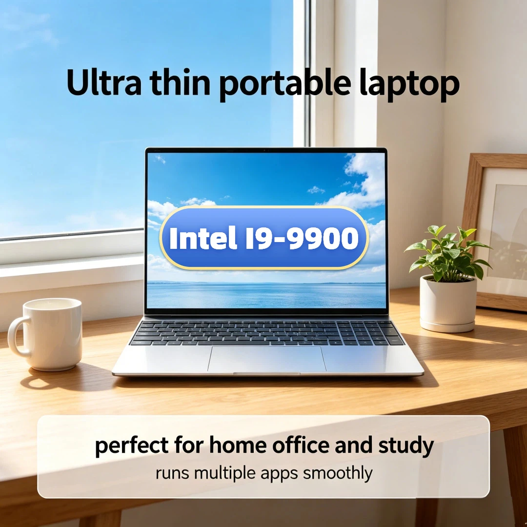 Intel I9-9900 15.6" Trendy Original Laptop 120Hz Ultra-clear FHD IPS Screen 5000mAh 32GB/2TB SSD Backlit Keyboard