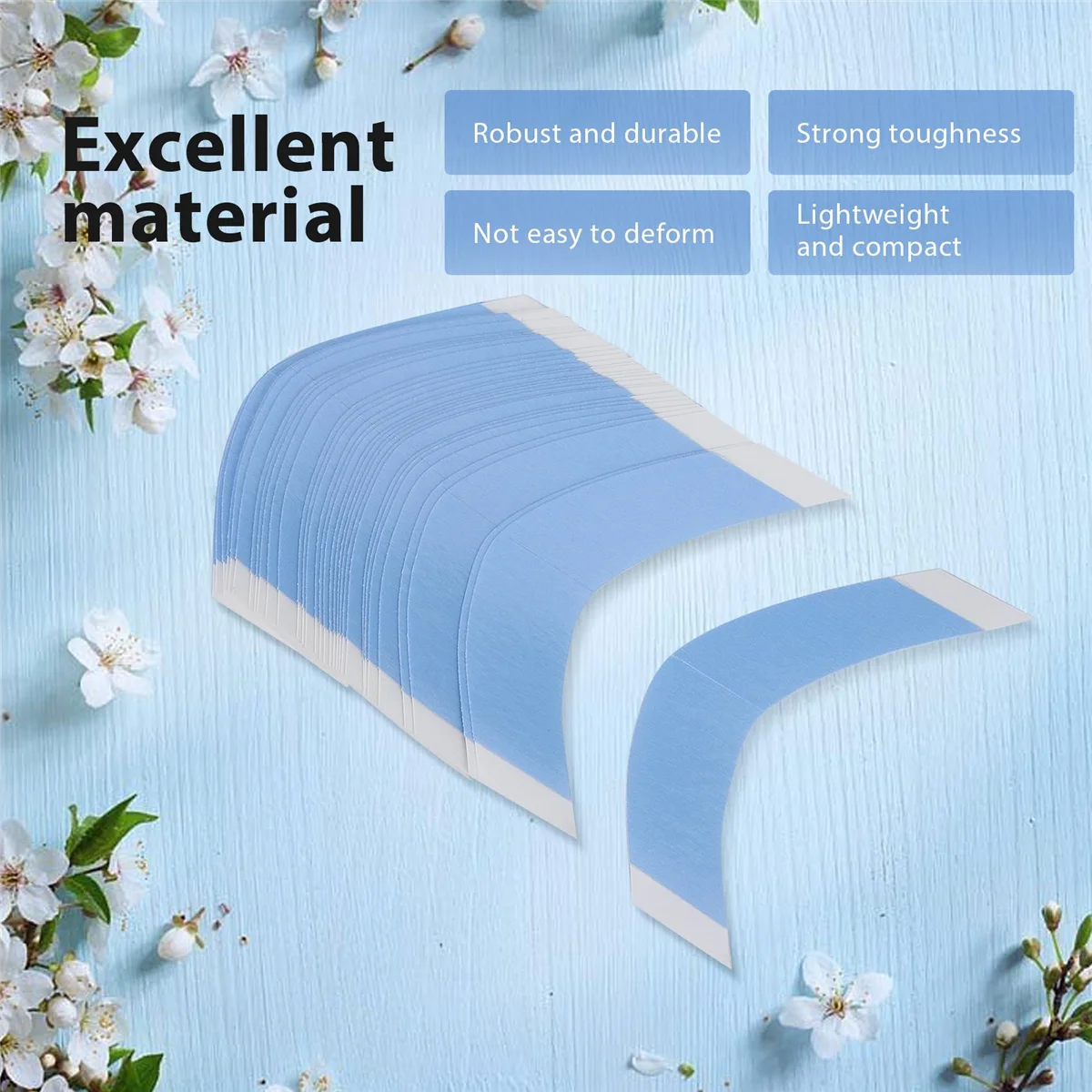 A44T36Pcs/Lot Super Strong Hair Wig Tape Double Adhesive Extension Tape Strips Waterproof for Toupee/Lace Wigs Film CC Shape