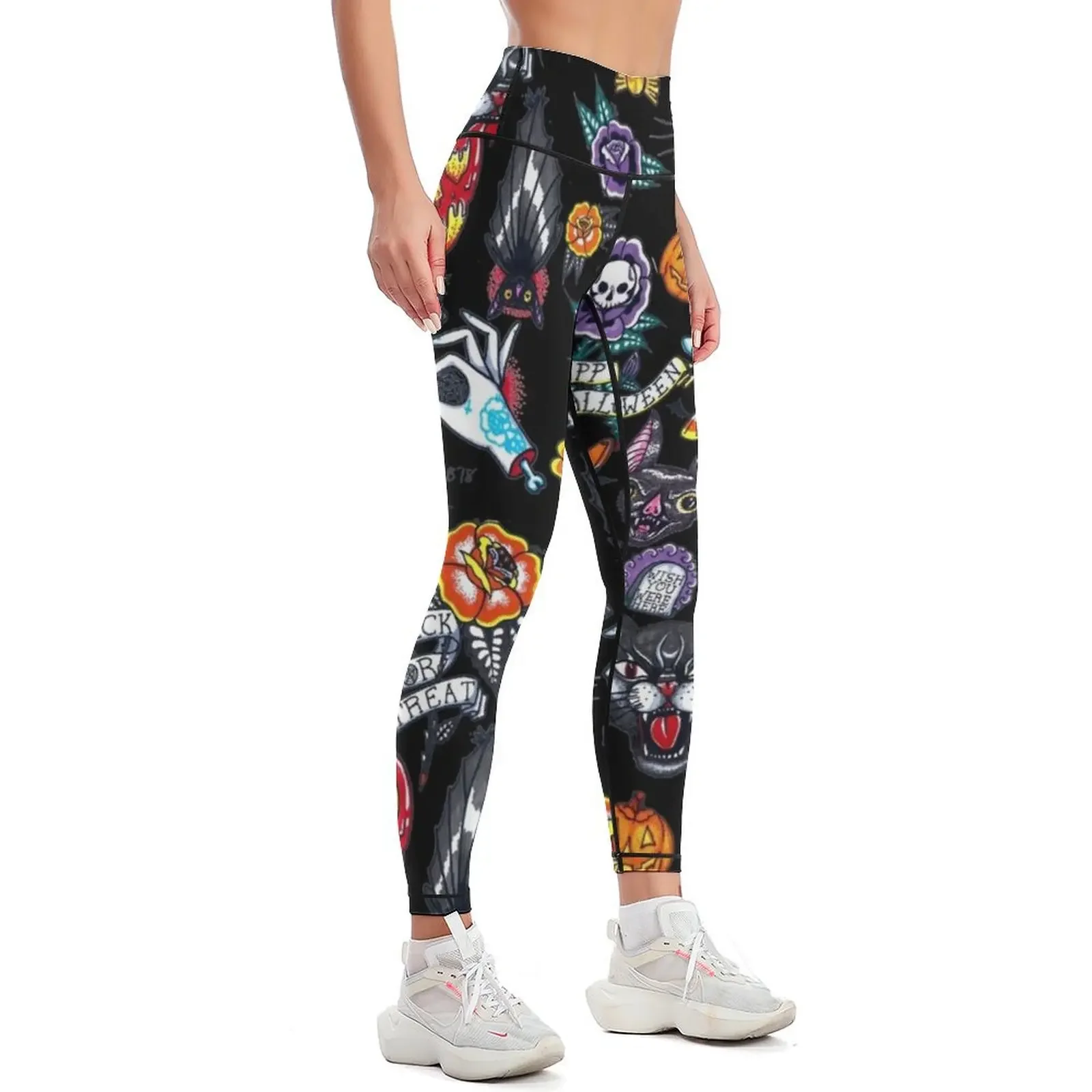 Halloween Flash Leggings sport pants legging gym Women's push up Womens Leggings