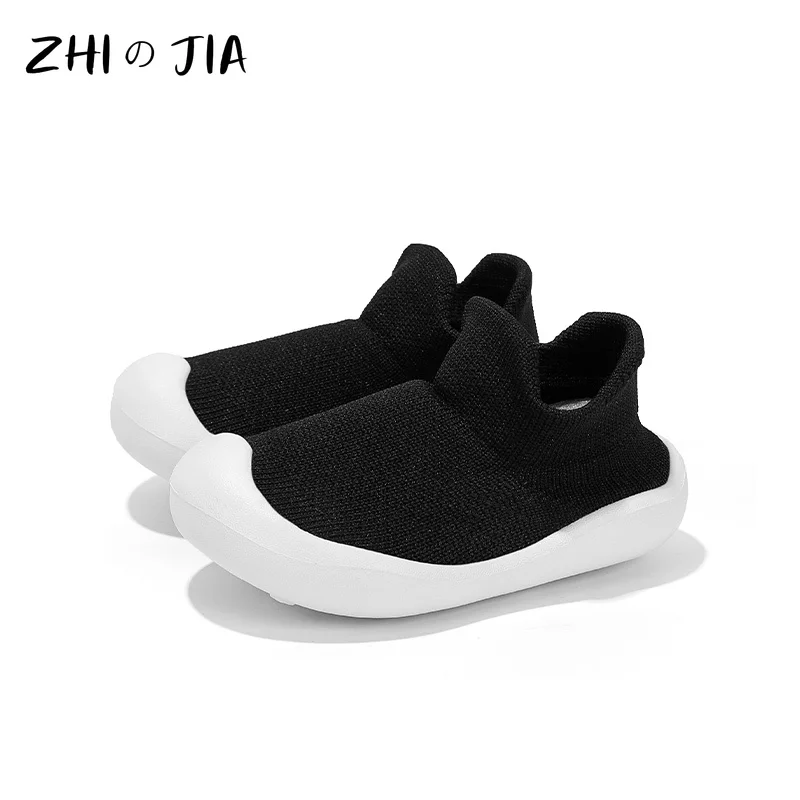 Children's Mesh Casual Sports Shoes Slip On Socks Shoes Outdoor Lightweight and Comfortable Running Shoes 18-26