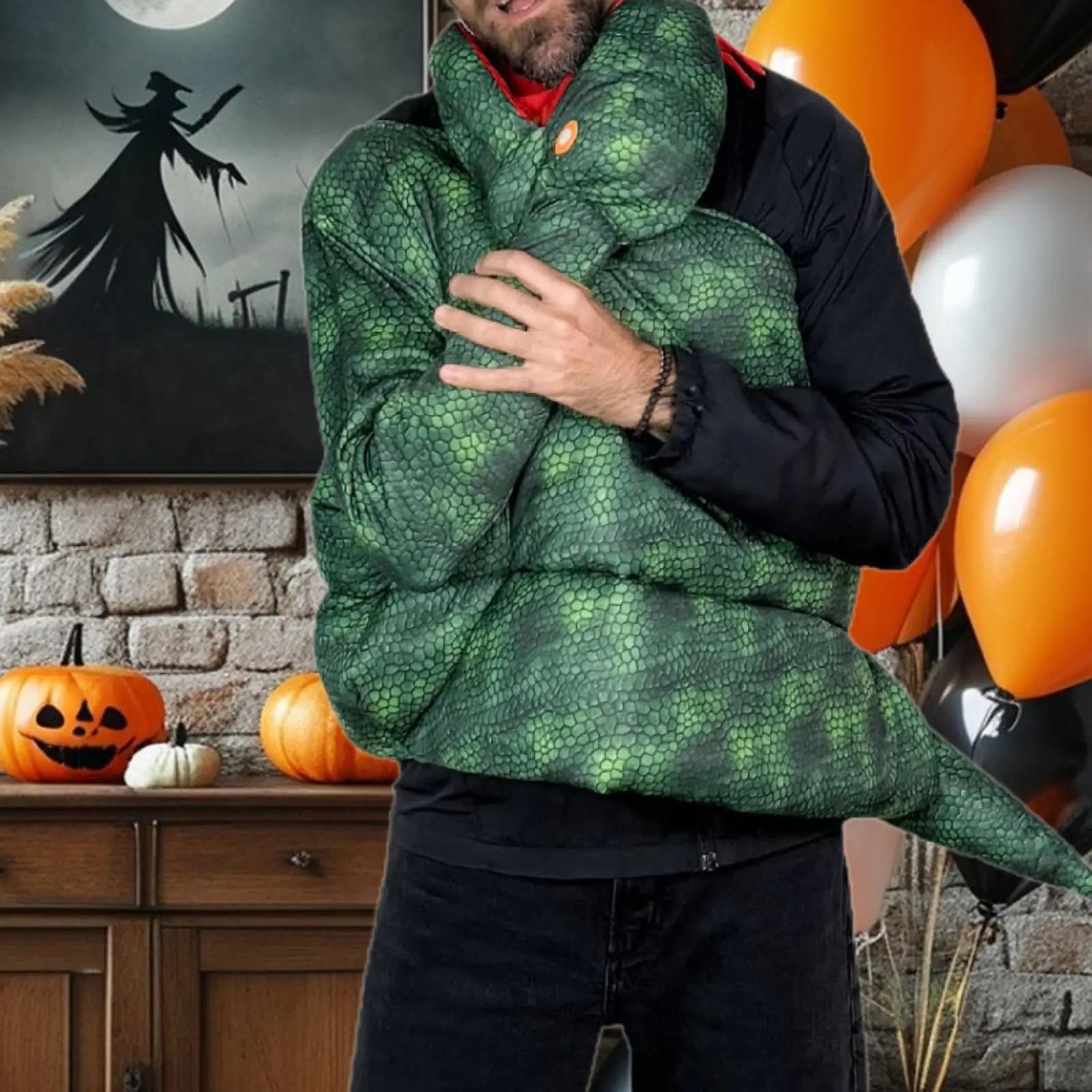 

Anaconda Snake Costume for Adults Novelty for Stage Performances Festivities