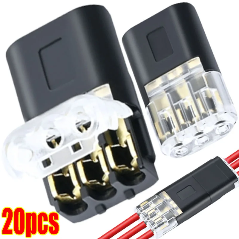 

3 Pin Way Plug Electrical Connector Automotive Electrical Waterproof Connector Car Wire Cable Strip Terminal Connection Tools