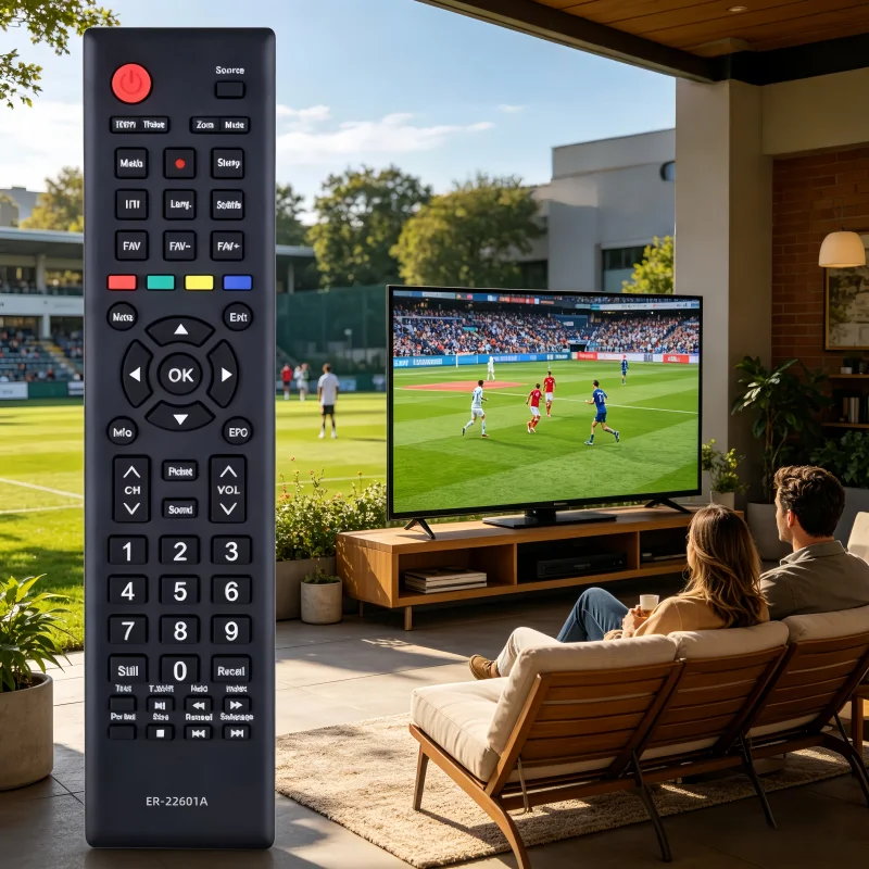 

ER-22601A Universal TV Remote Control Compatible with Hisense 24D33 24E33 24F33 32P2, Smart TV Controller with Full Function