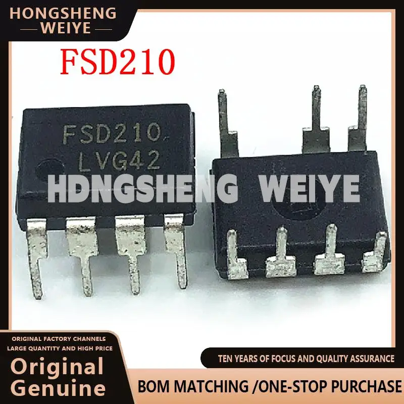 100% новый 10 шт./лот FSD210 FSD 210 DIP-7