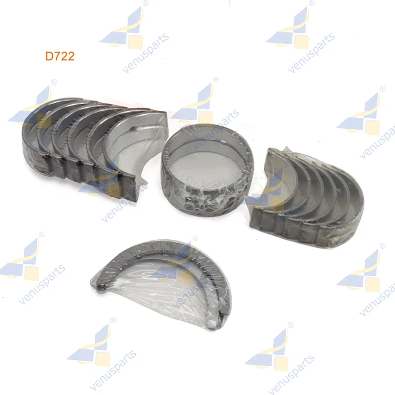 

D722 Crankshaft Main Bearing & Connecting Rod Bearing For Kubota Engine