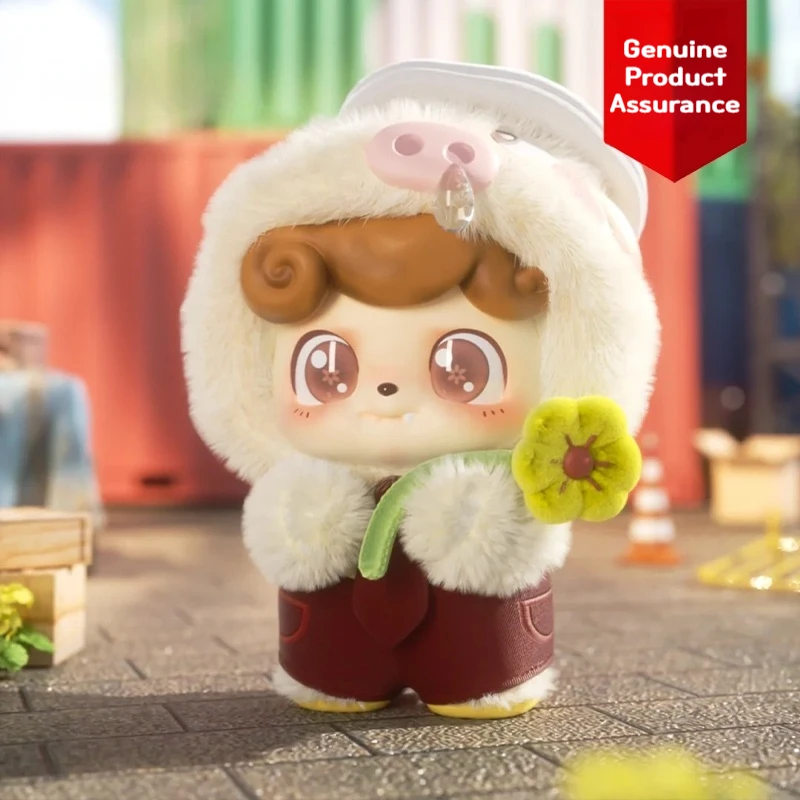 

[Подтвердьте] Оригинальный новый продукт Q Bao Совместный Свинья Свинья Человек Супер Милая Свинья Чаммат Слепая Коробка Плюшевая Кукла Подарок Тенденция Игры