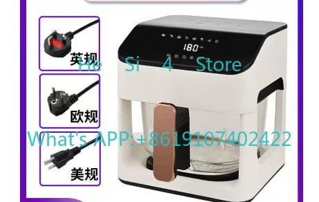 Air Fryer Intelligent Temperature Control Oven Household Transparent Visual Full Glass Pot Automatic Deep Frying Pan
