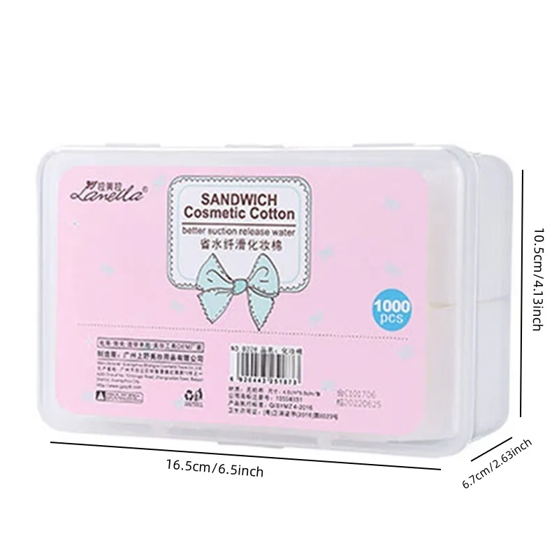 Einweg-Make-up-Baumwolltücher, weiche Entferner-Pads, ultradünnes Gesichtsreinigungspapier, abwischbares Make-up-Werkzeug
