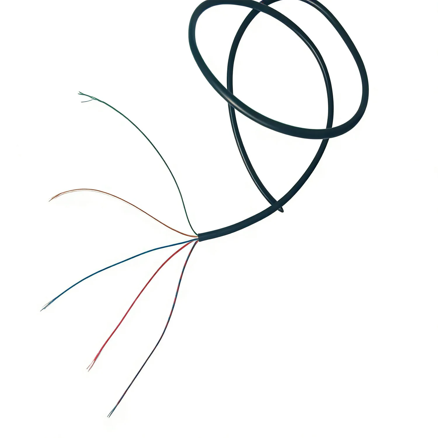 5-Core Soft Headphone Cable DIY Insulated Connecting Wire Multi Stranded Enameled Wire