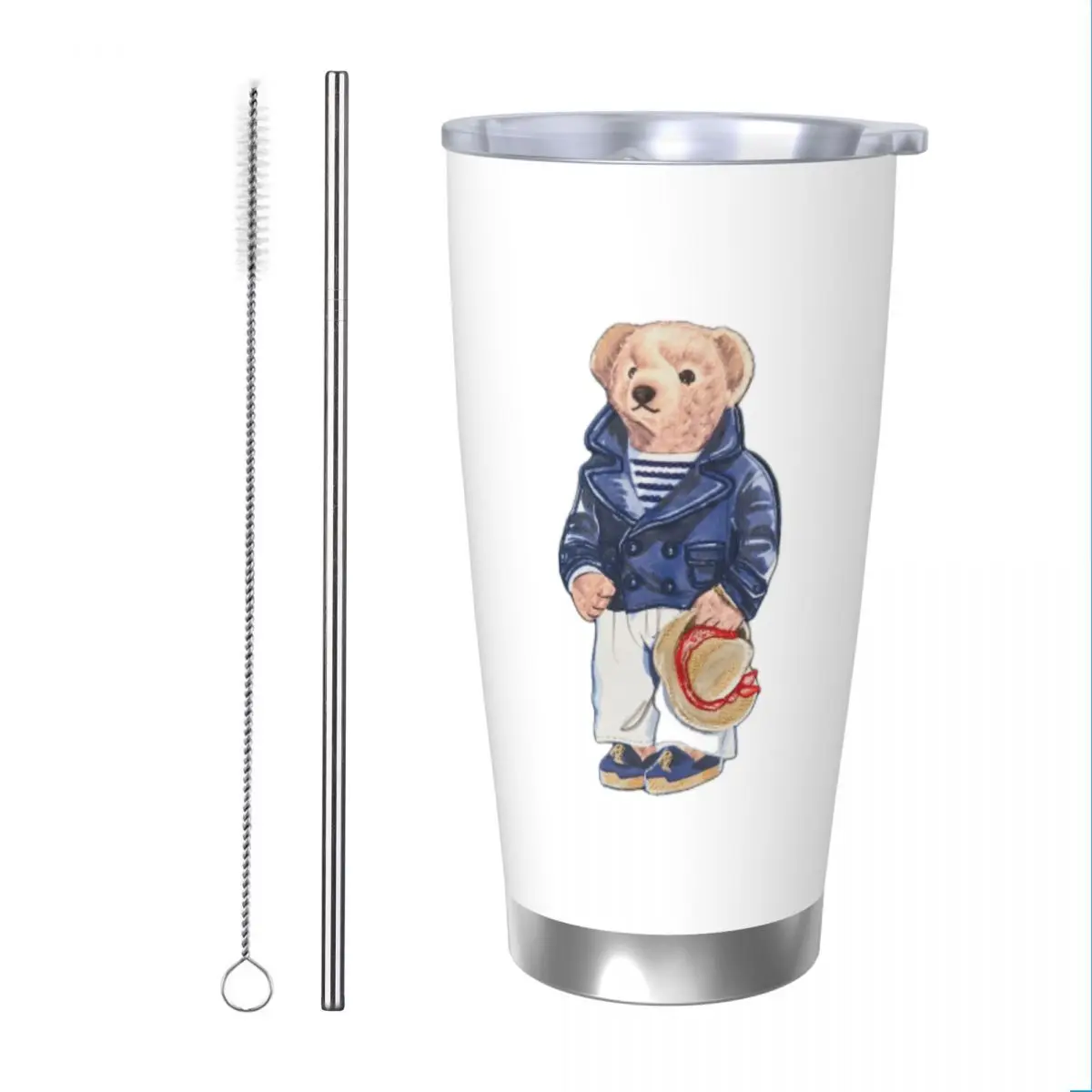 Ralph Bear 20oz Cup Large Capacity Car Mug Leak-proof Juice Coffee Cup Food Grade