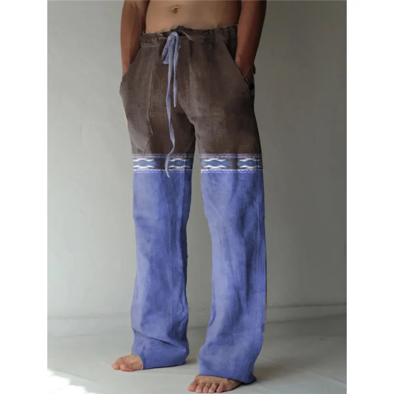 سراويل الشاطئ الرجالية مجردة زهرة 3D الطباعة السراويل الرجالية مريحة عارضة اليومية عطلة الشارع ارتداء هاواي