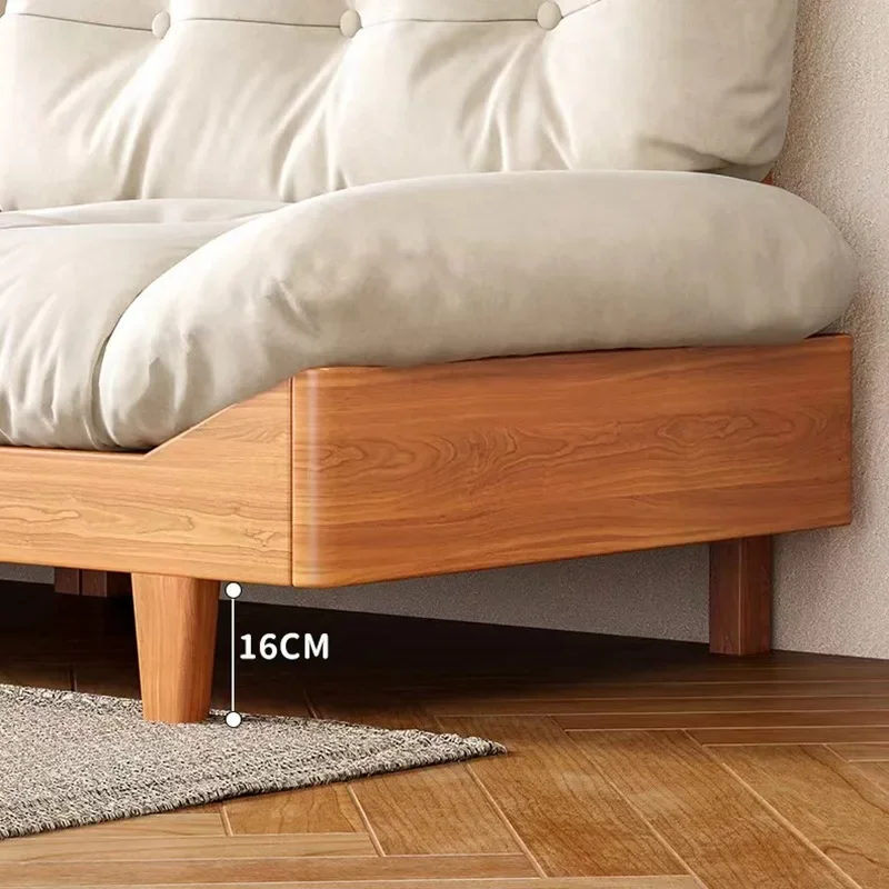 Legno massello, divano nuvola, legno di ciliegio, nordico, tronchi, soggiorno singolo e doppio, piccolo appartamento, tessuto tecnologico,