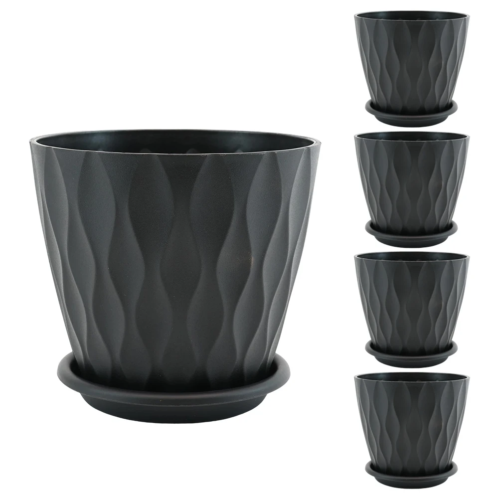 

6in X 5.4in 6-Inch Planters Effective Drainage Planters Indoor Plants Effective Drainage System Medium Size Plant Holders