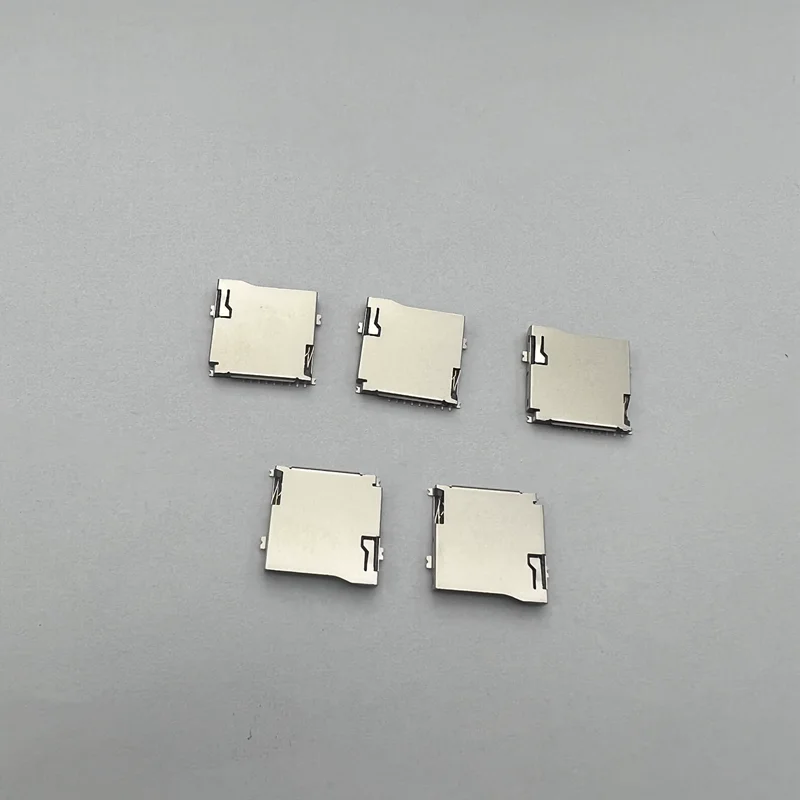 10PCS SD Card Socket Adapter Automatic PCB Connector SD card slot connectors,TF card deck, fit for phone, tablet, Vehicle Naviga