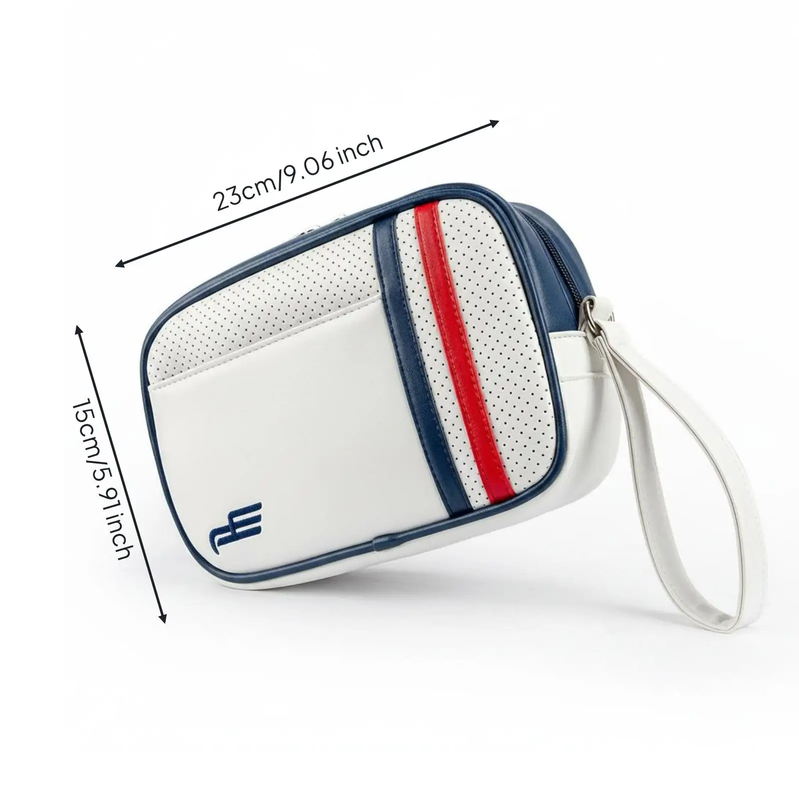 Portable Golf Clutch Bag Water-resistant Organizer Carry Pouch PU Leather for Golf Travel Sports view 5