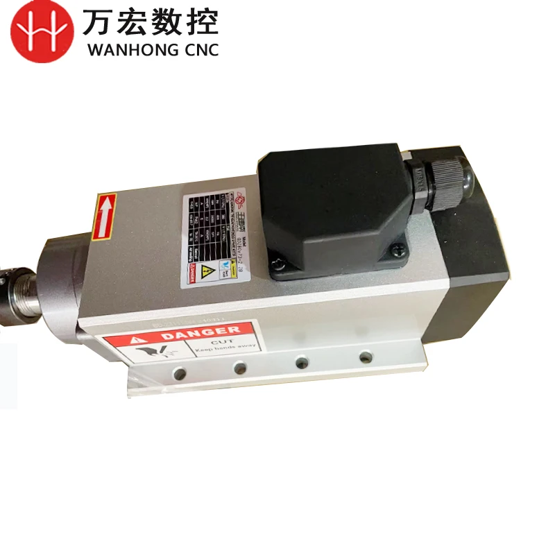 Chang sheng Square 1.5KW2.2KW3.5KW4.5KW4.5KW5.5KW Air-cooled electric spindle motor for woodworking carving machine