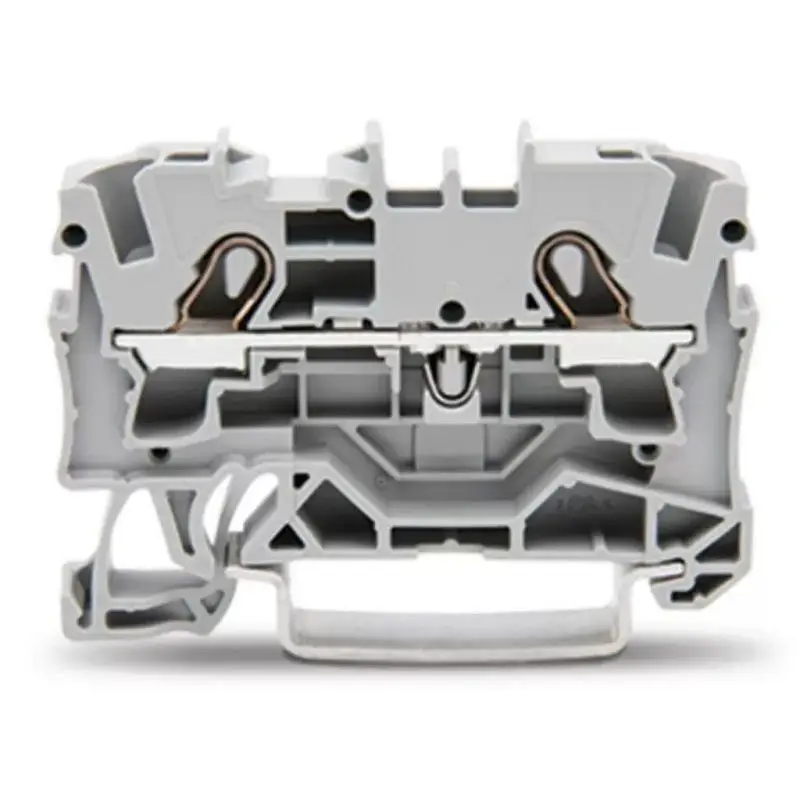 Original WAGO TOPJOB‑S 2004‑1201 Feed‑Through Terminal Block 0.5‑6mm² 6.2mm Width DIN35 Rail Mount 2‑Wire