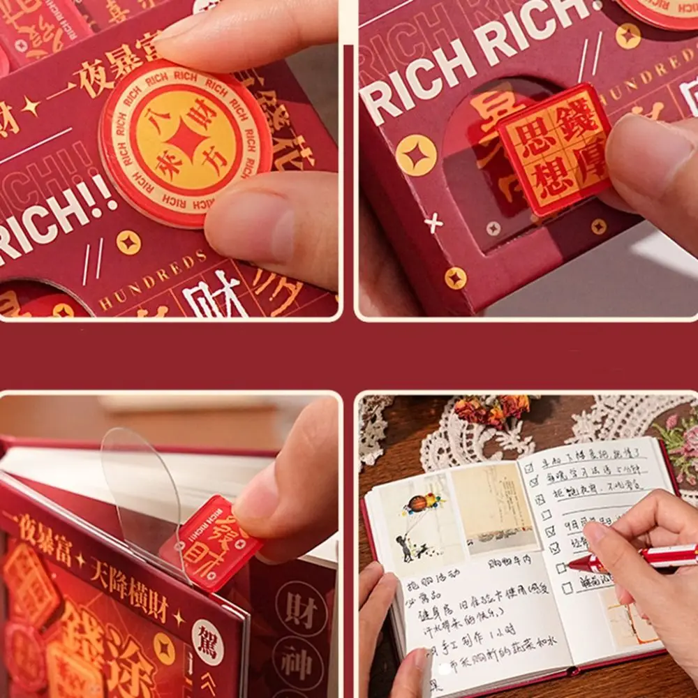 Diary Notebook Rich Twisted Egg Notebook Thickened Waterproof Student Fun Diary Book Smooth Writing Lucky Hand Ledger Office