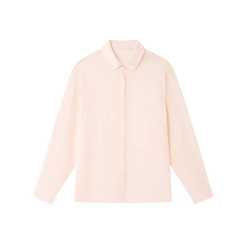 Linen Shirt Women's 2025 Spring and Summer New Drape Loose Cardigan Button Shirt