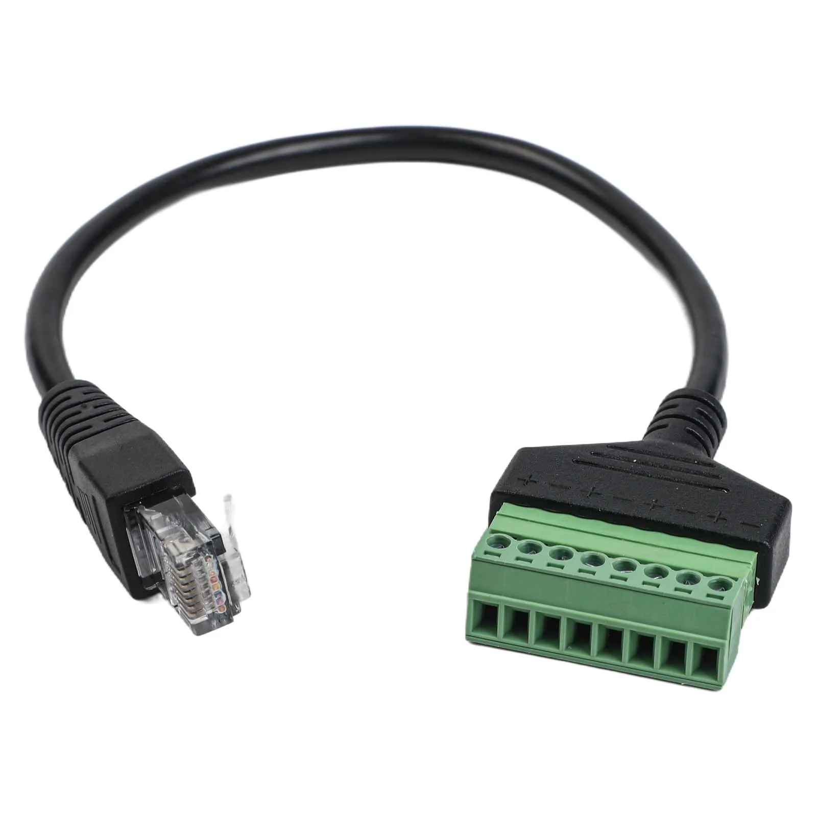 Green Network Cable Connectors Hassle-free Installation Network Adapter Screw Terminal Connector Hassle-free Installation
