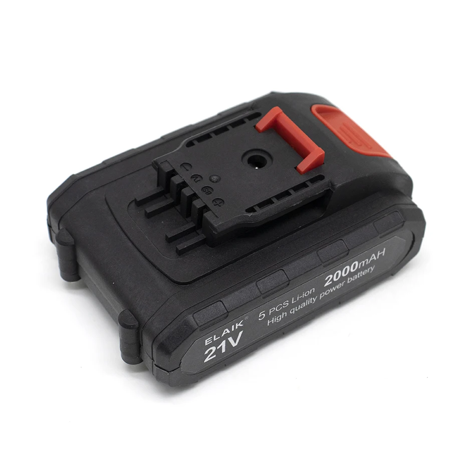 21V 2000mAh Rechargeable Battery Lithium Ion Battery High Capacity for Worx Electric Power Tool Battery 21V 1A charger