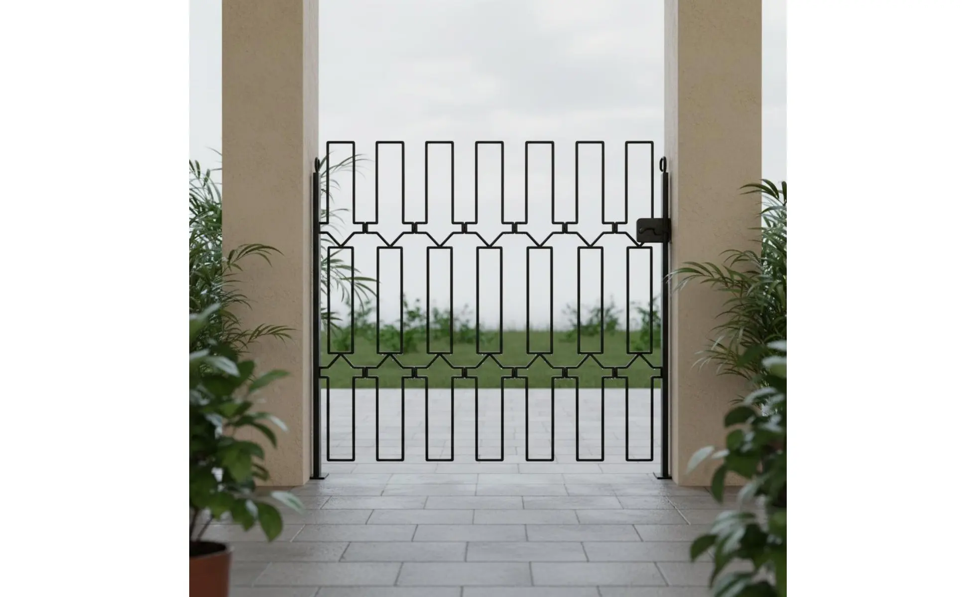 Retractable Pet Gate Adjustable Metal Pet Gate Dog Safety Fence Easy Install Home Barrier Heavy Duty for Dogs, Stairs, Doorway