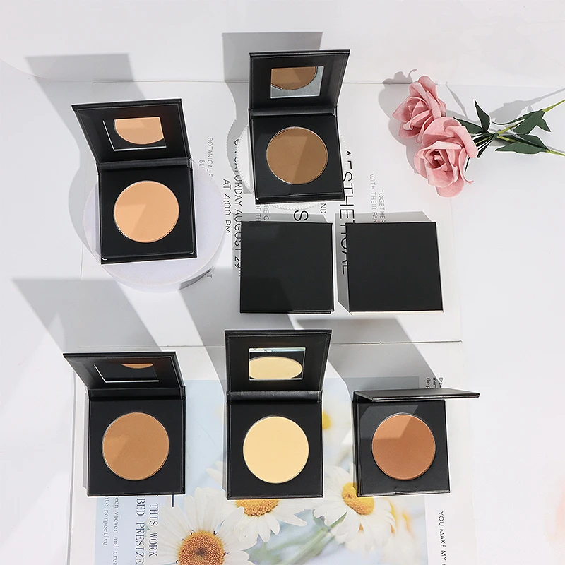 Bivanfe Pressed Shading Bronzer Powder 10 Colors Dark Ang Light Face Contouring Powder Palette Hairline Shadow Powder Makeup