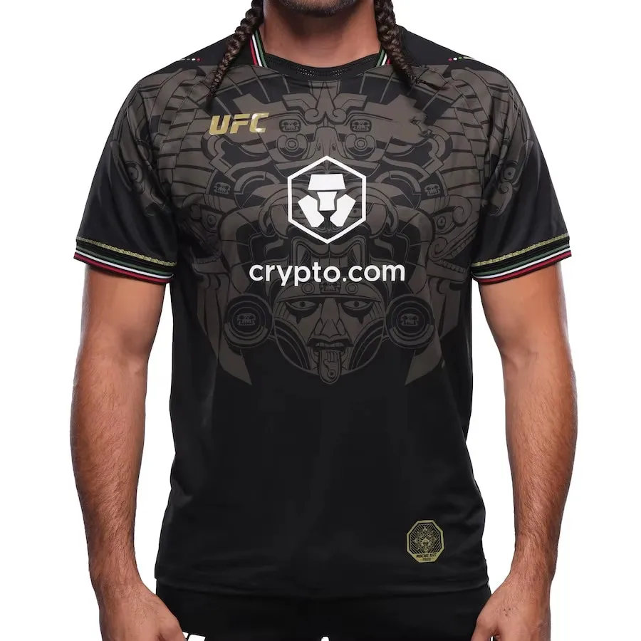 Новейшая футболка UFC для бокса, лето 2023 года, быстросохнущий повседневный топ, дышащий.
