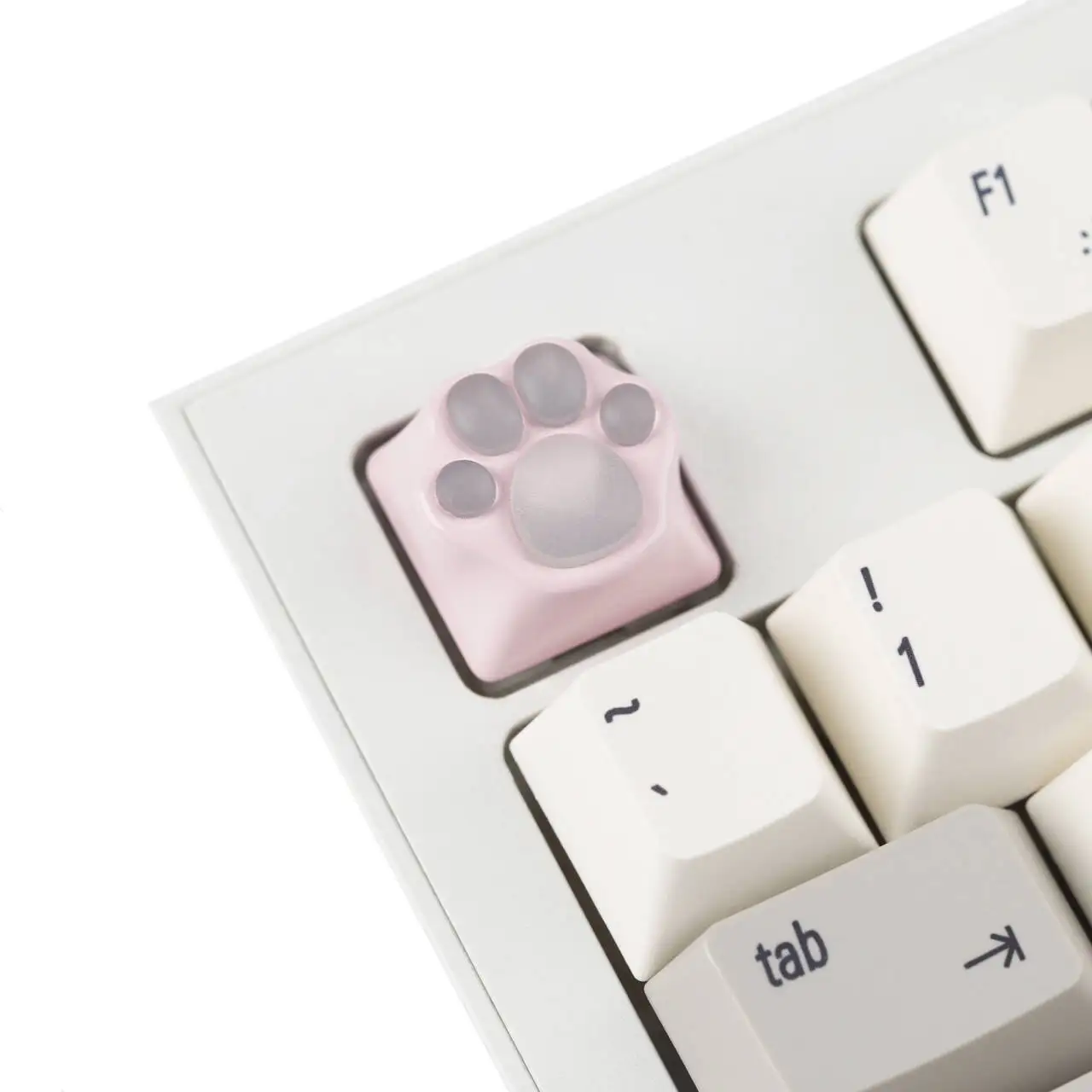 1pcs Metal Keycap Cat Claw Tiger Skin Cat Paw Novelty Keycaps For MX Mechanical Keyboards