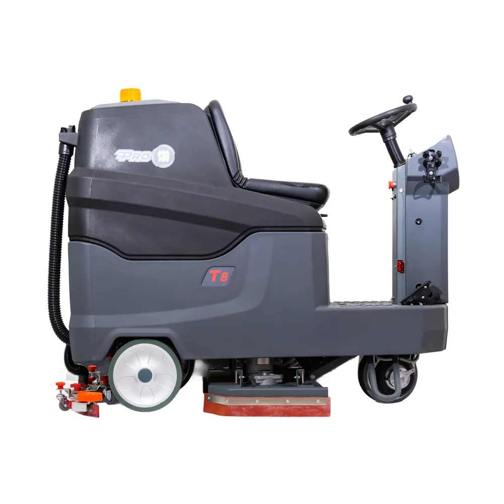 Floor Cleaning Machine Dust Control Combo Industrial Floor Scrubber Perfect For Food And Pharma Plants Cleaning