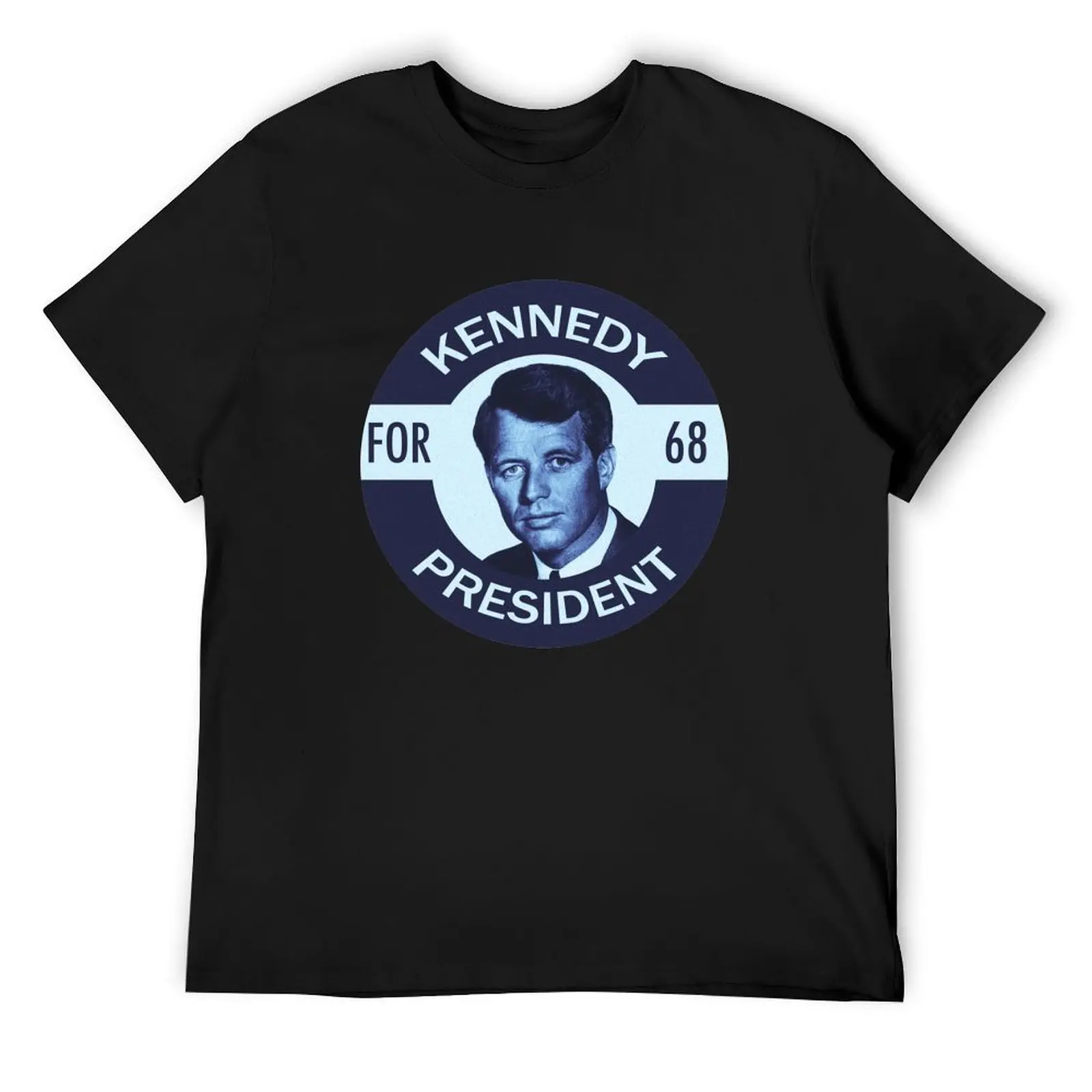 

RFK for President T-Shirt blue archive oversize t-shirts man vintage t shirts summer top mens graphic t-shirts big and tall