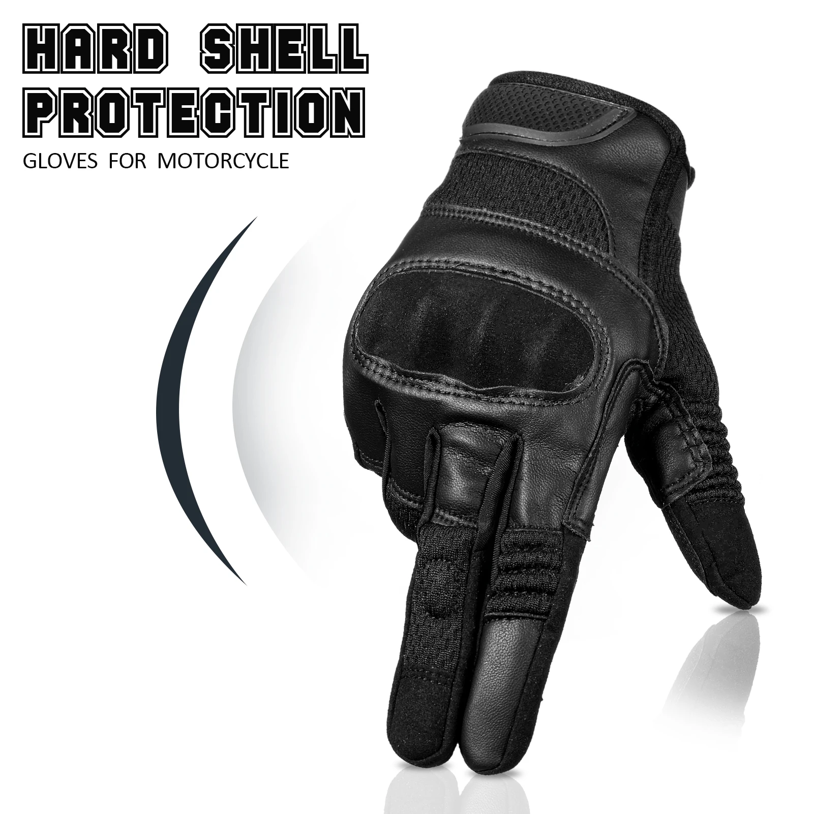 IRON JIA\'S Motorcycle Gloves Men Touch Screen Knuckle Protector Motorbike Riding Wearable Breathable Motocross Glove For Women