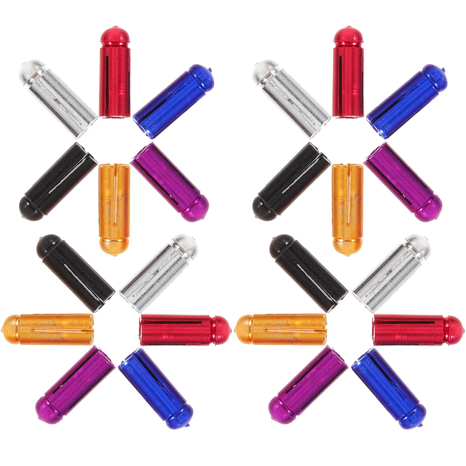 

24 Pcs Golden Retriever Dart Wing Corrector Child Suit Aluminum Alloy Flight Protectors