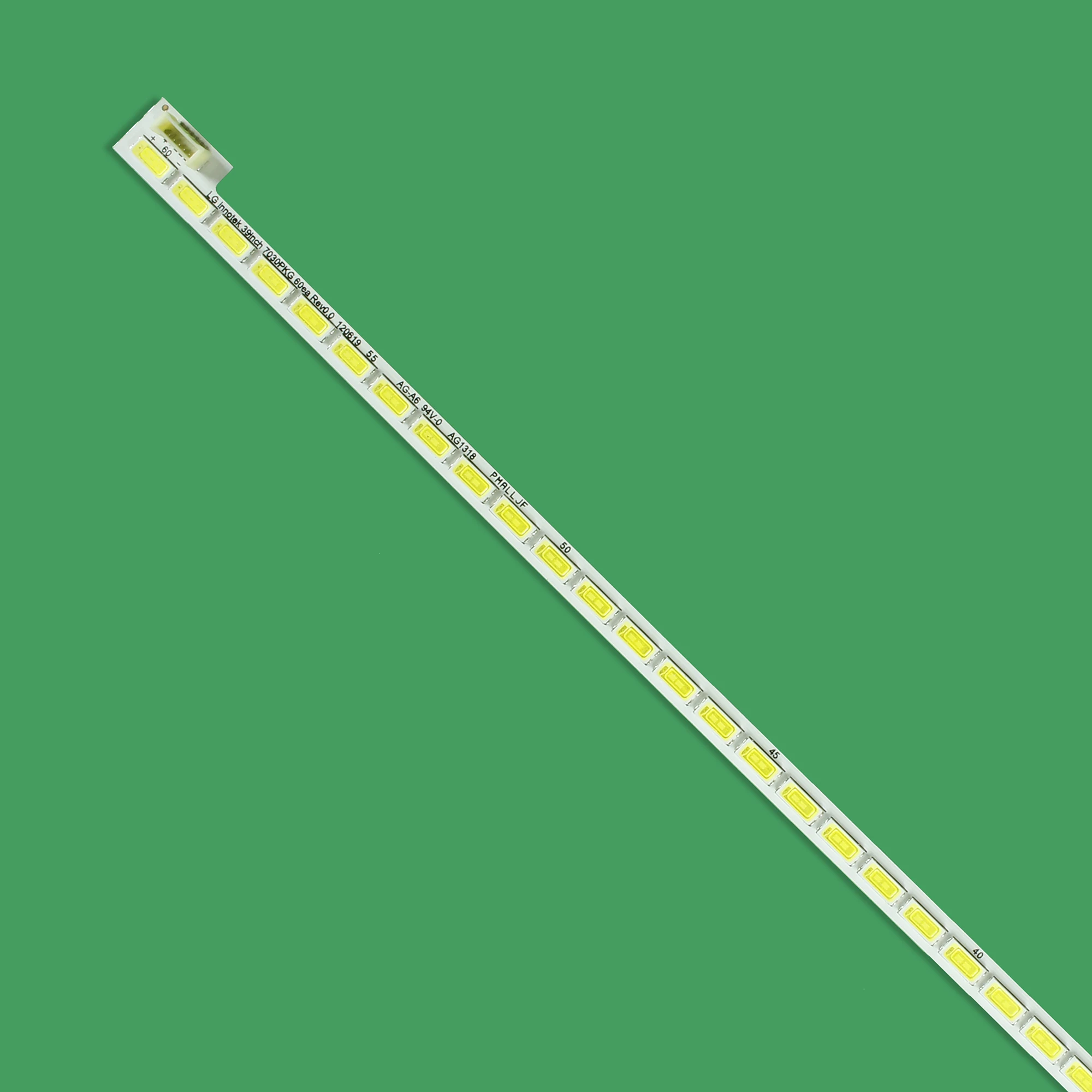 Nova faixa de led 487mm 60leds para innotek 39 polegadas 7030PKG 60ea Rev0.0 73.39T03.003-0-JS1 PARA T390HVN01.0 39 polegadas GLB 60LED