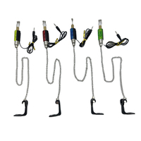 Fishing Bite Alarm Waterproof LED Chain Swinger Indicator Carp Fishing Swingers Bobbin Indicators For Carp Fishing Bite Alarm