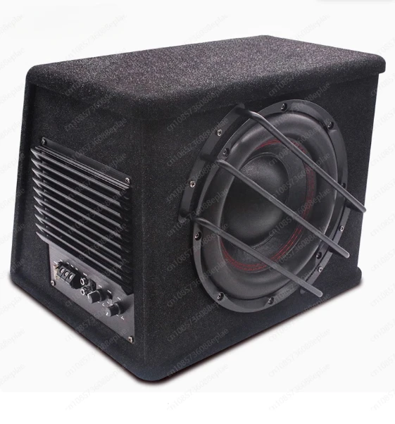 10 Inch Car Subwoofer RMS 150w Car Audio Amplified Woofer Speaker Car Subwoofer with Amplifier DC12v Subwoofer Speaker