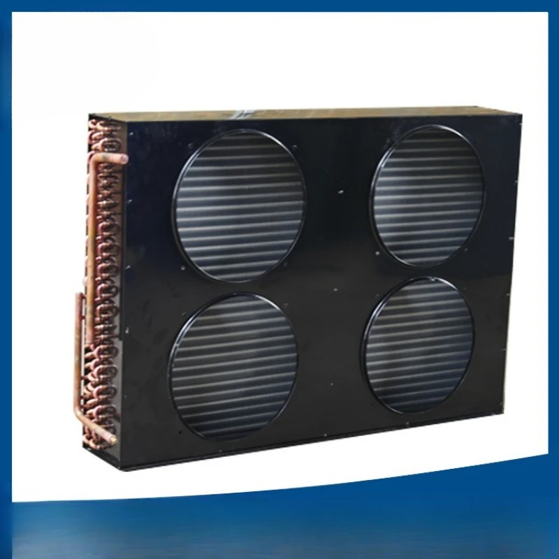 Industrial cold storage condenser, equipment fin type, freezer seafood chiller